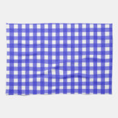 Royal Blue Gingham Geschirrtuch (Horizontal)
