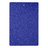 Royal Blue Glitzer Gymnastik Mini Klemmbrett (Rückseite)