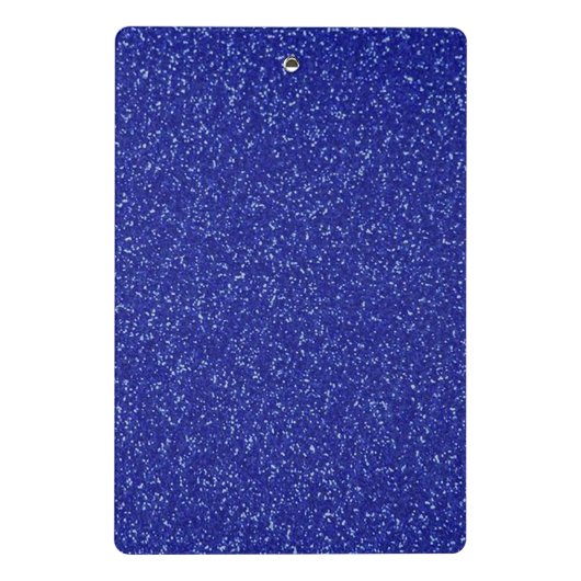Royal Blue Glitzer Gymnastik Mini Klemmbrett (Rückseite)
