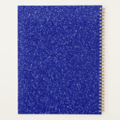 Royal Blue Glitzer Gymnastik Planer (Rückseite)