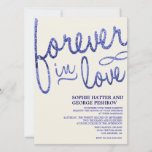 Royal Blue Glitzer Romantic Wedding Einladungen<br><div class="desc">Wenn Sie benutzerdefinierte Farben gewollt haben oder Hilfe bei der Erstellung Ihres Designs benötigen,  kontaktieren Sie mich unter zazzlepartydepot@gmail.com. Ich freue mich auf Ihre Nachricht!</div>