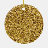 Royal Blue Gold Prince Foto Keramik Ornament (Hinten)