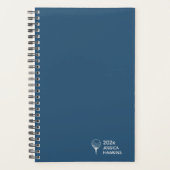 Royal Blue Golf T-Shirt Personal 2024 Planer (Vorderseite)