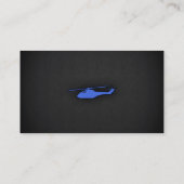 Royal Blue Helicopter Visitenkarte (Rückseite)