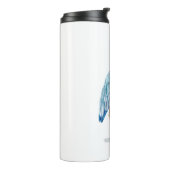 Royal Blue Heron Thermosbecher (Nach links gedreht)