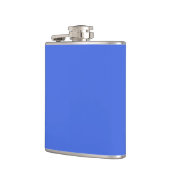 Royal Blue Hex Code 4169E1 Flachmann (Links)