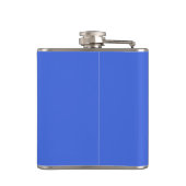 Royal Blue Hex Code 4169E1 Flachmann (Rückseite)