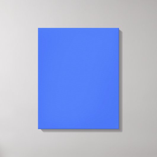 Royal Blue Hex Code 4169E1 Leinwanddruck (Vorderseite)
