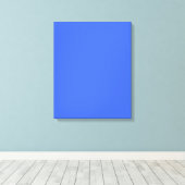 Royal Blue Hex Code 4169E1 Leinwanddruck (Insitu (Holzboden))