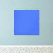 Royal Blue Hex Code 4169E1 Leinwanddruck (Insitu (Holzboden))