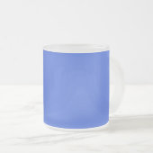 Royal Blue Hex Code 4169E1 Mattglastasse (VorderseiteRechts)