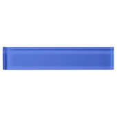 Royal Blue Hex Code 4169E1 Namensplakette (Vorderseite)