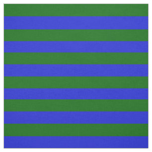 Royal blue, Island green stipe, Streifen Stoff