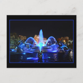 Royal Blue J.C. Nichols Fountain, Kansas City Postkarte