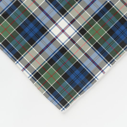 Royal Blue Kariert Colquhoun Clan Dress Tartan Fleecedecke (Ecke)
