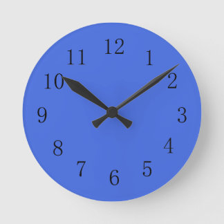 Royal Blue Kitchen Wall Clock Runde Wanduhr
