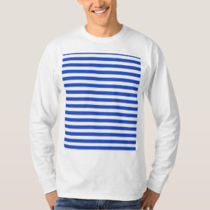 Royal Blue Kombinationsstreifen von Shirley Taylor T-Shirt