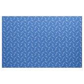Royal Blue Lacrosse White Sticks Gemustert Stoff (Fat Quarter (45,7 x 55,9 cm))