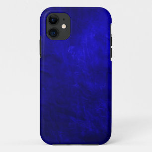 Royal Blue Leather Case-Mate iPhone Hülle