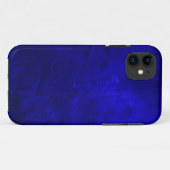 Royal Blue Leather Case-Mate iPhone Hülle (Rückseite (Horizontal))