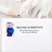 Royal Blue Lila Navy Lilac Blooms Wedding (Insitu)