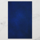 Royal Blue Lilac Lila Blumenkarte (Rückseite)