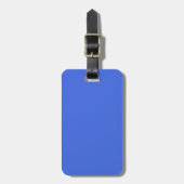 Royal Blue Luggage Tag Gepäckanhänger (Vorderseite vertikal)