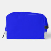 Royal Blue Luxury Toilettenbeutel Waschbeutel (Rückseite)