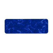 Royal Blue Marble mit weißen Venen (Vorne)