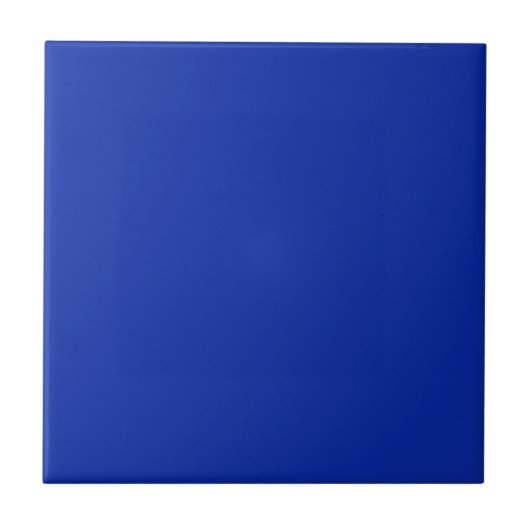 Royal Blue Matches Fraktal Muster 2: Keramik Tile Fliese (Vorderseite)