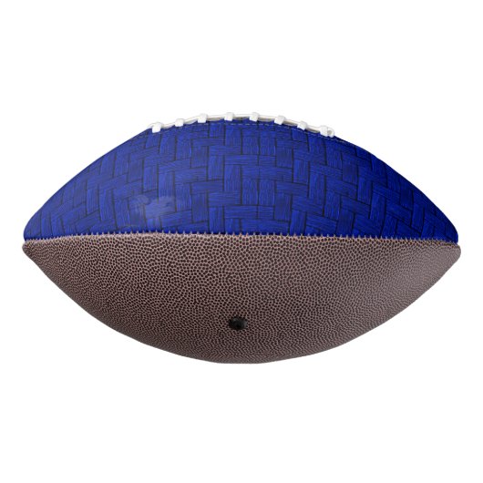 Royal Blue Maze Football (Gedreht 270)
