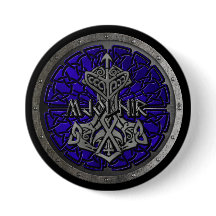 Royal Blue Mjolnir Shield