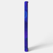 Royal Blue Monogram Personalisiert Samsung Galaxy Hülle (Linke Seite)