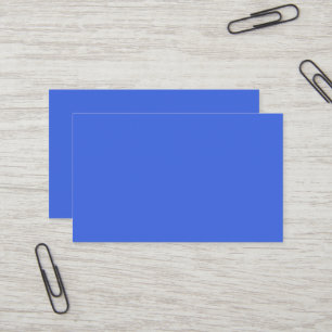 Royal Blue Oceania Business Card Visitenkarte