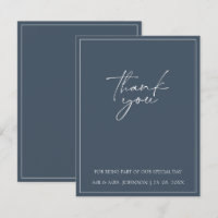 Royal Blue Opulence Script Typografy Wedding