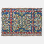 Royal Blue Oriental Design Decke (Vorderseite)