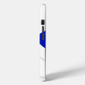 ROYAL BLUE ORIGAMI Case-Mate iPhone HÜLLE (Rückseite / Links)