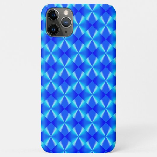 Royal Blue Pattern Case-Mate iPhone Hülle (Rückseite)