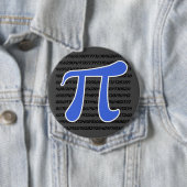 Royal Blue Pi Symbol Button (Beispiel)