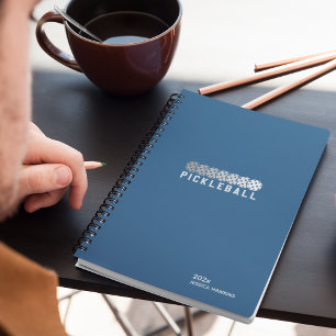 Royal Blue Pickleball Personal Weekly Planer
