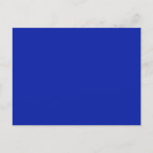 Royal Blue Postcard Postkarte (Vorderseite)