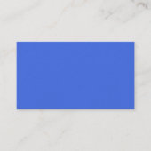 Royal Blue Premium Business Card Visitenkarte (Vorderseite)
