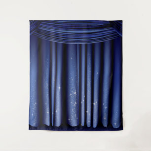 Royal Blue Prince Vorhang Wandteppich