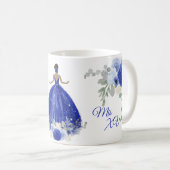 Royal Blue Quitce oder süße 16 Tasse (VorderseiteRechts)