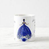 Royal Blue Quitce oder süße 16 Tasse (Mittel)