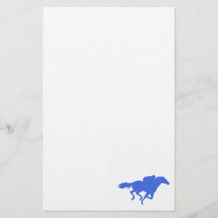 Royal Blue Racing Briefpapier