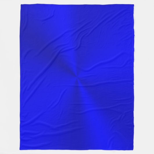 Royal Blue Radialstrahleffekt Fleecedecke (Vorderseite)