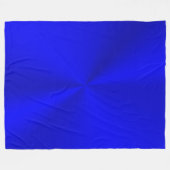 Royal Blue Radialstrahleffekt Fleecedecke (Vorderseite (Horizontal))
