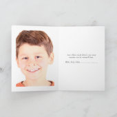 Royal Blue Retro Bowling Birthday Party Einladung (Innenseite)