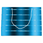 Royal Blue Ribbon Brautparty Große Geschenktüte (Vorderseite)